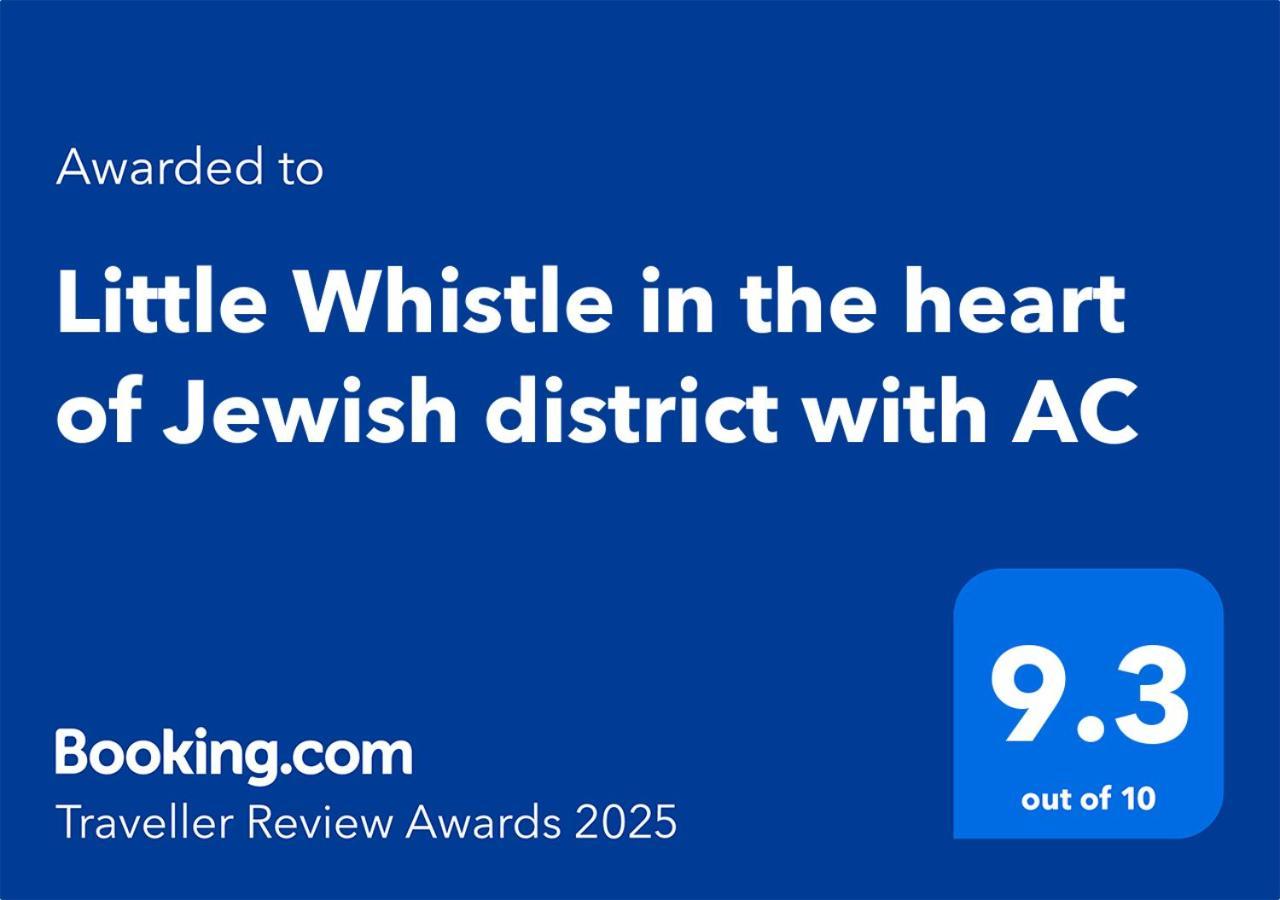 ブダペストLittle Whistle In The Heart Of Jewish District With Acアパートメント エクステリア 写真